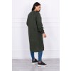 slo pl Svetry dlhy Kardigan khaki 15416 2