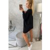 slo pl Mikina oversize s asymetrickymi stranami cierna 15783 6