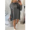 slo pl Mikina oversize s asymetrickymi stranami grafitu 15789 4