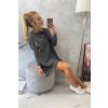 slo pl Mikina oversize s asymetrickymi stranami grafitu 15789 6
