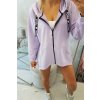 slo pl Mikina s dlhsim chrbtom a kapucnou fialova 18002 5