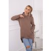 slo pl Zateplena mikina s dlhsim chrbtom mocca 21583 2