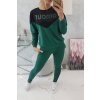 slo pl Suprava s potlacou amour cierna zelena 20713 6