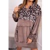 slo pl Velurove saty s leopardim vzorom mocca 22673 3