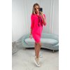 slo pl Saty zaviazane pri krku ruzovy neon 24103 8