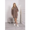 slo pl Zateplena mikina s vysivanym napisom oversize mocca 21603 4