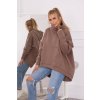 slo pl Mikina zateplena oversize mocca 21682 4