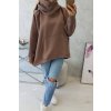 slo pl Mikina zateplena oversize mocca 21682 7