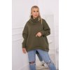 slo pl Mikina zateplena oversize khaki 21685 2