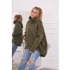 slo pl Mikina zateplena oversize khaki 21685 4