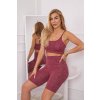 slo pl Set sportovy top leginy ruzova 21569 2