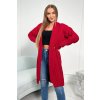 slo pl Sveter s kablem cervena 24340 1