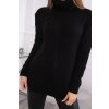 slo pl Pulover rolak sveter cierna 23796 2