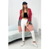slo pl Sveter s vlnou trojfarebny fuchsia sivy prasok ruzovy 25456 2