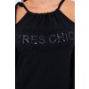 slo pl Saty Tres Chic cierna 10393 8