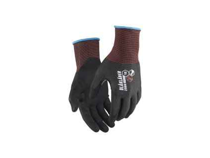 2986 Rukavice s ochranou proti proříznutí třídy D, dotykovou funkcí a nitrilovou povrchovou vrstvou (Veľkosť 6)