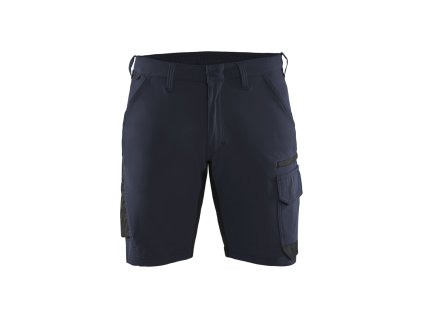 1423 Servisní šortky se čtyřsměrným strečem (Farba Tmavá námornická modr/cerná, Veľkosť C44)