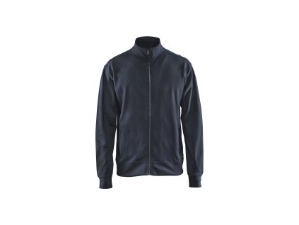 3371 Mikina se zipem po celé délce (Farba Tmavá námornická modr, Veľkosť XS)