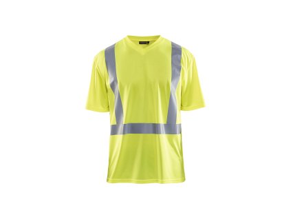 3382 Výstražné tricko s ochranou proti UV zárení (Farba Žlutá, Veľkosť XS)