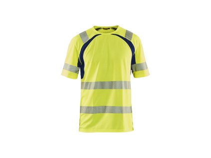 3397 Výstražné tricko a ochranou proti UV zárení (Farba Žlutá/námornická modr, Veľkosť XS)