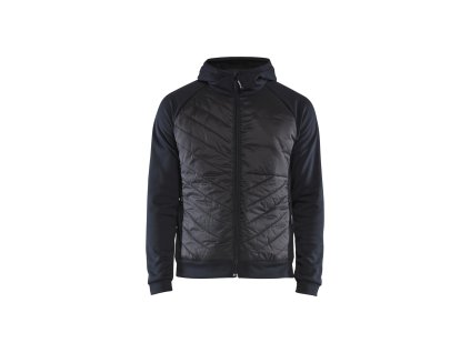 3463 Hybridní svetr (Farba Tmavá námornická modr/cerná, Veľkosť XS)