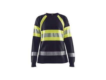 3494 Dámské triko s dlouhými rukávy z látky zpomalující hoření (Veľkosť XS)