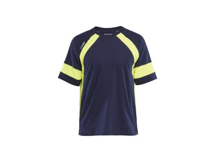 3523 Tričko ve vysoce viditelné barvě (Farba Námornická modr/žlutá, Veľkosť XS)