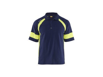 3528 Polokošile ve vysoce viditelné barvě (Farba Námornická modr/žlutá, Veľkosť XS)