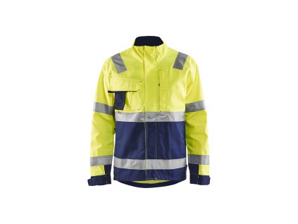 4064 Výstražná Bunda (Farba Žlutá/námornická modr, Veľkosť XS)