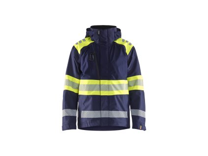 4420 Reflexní funkční bunda (Farba Námornická modr/žlutá, Veľkosť XS)