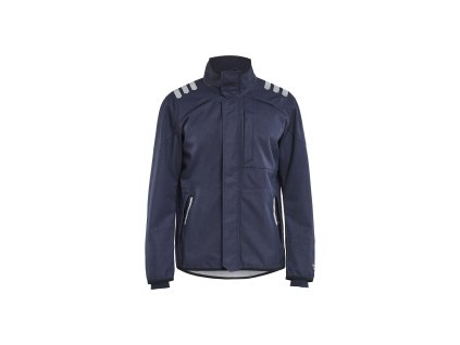 4447 Ohnivzdorná softshellová bunda (Farba Námornická modr, Veľkosť XS)