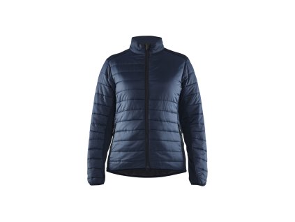 4715 Dámská bunda s hřejivou podšívkou (Farba Tmavá námornická modr, Veľkosť XS)