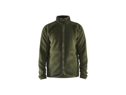 4729 BUNDA Z VLASOVÉ TEXTILIE (Farba Autumn Green, Veľkosť XS)