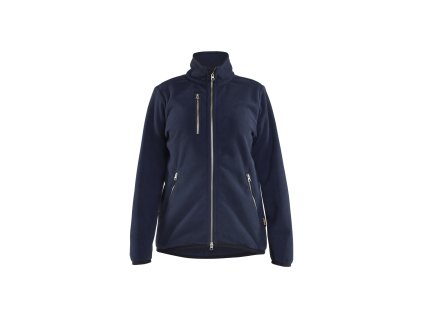 4744 DÁMSKÁ FLEECOVÁ BUNDA (Farba Námornická modr, Veľkosť XS)