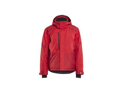 4881 Zimní bunda (Farba Cervená/tmave cervená, Veľkosť XS)