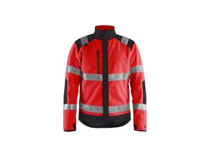 4888 Fleecová výstražná bunda odolná proti vetru (Veľkosť XS)