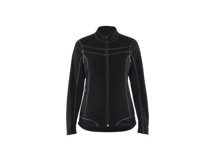 4924 Dámská bunda z mikrofleecu (Farba Cerná, Veľkosť XS)