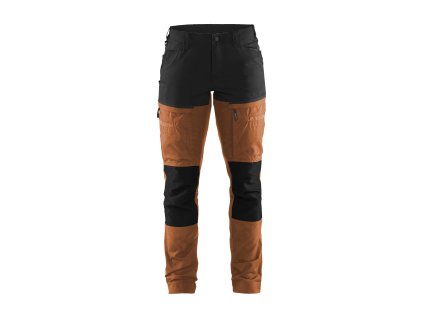 7166 Ladies Service Trousers with Stretch (Farba Rezavá/černá, Veľkosť C32)