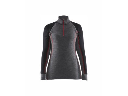 7299 Dámské tílko se zdrhovadlem, 100% vlna merino (Veľkosť XS)