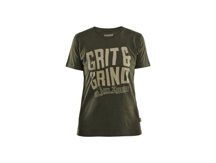 9409 Dámské tričko Grit and Grind (Farba Noc v lese, Veľkosť XS)