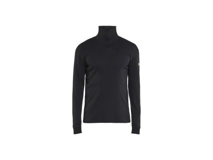 4898 Ohnivzdorné tričko se zipem u krku (Veľkosť XS)