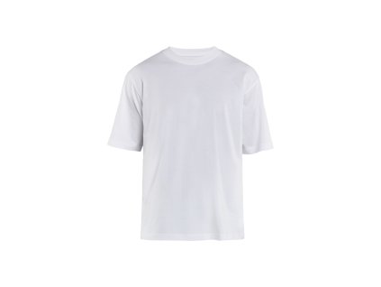 3429 Tričko volného střihu (Farba Bílá, Veľkosť XS)