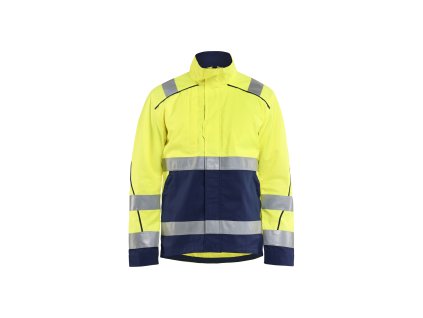 4429 Reflexní bunda (Farba Žlutá/námornická modr, Veľkosť XS)