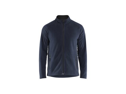 4721 Mikrofleecová bunda (Farba Tmavá námornická modr, Veľkosť XS)