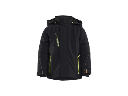 5210 Dětská strečová zimní bunda s lehkou podšívkou (Veľkosť 98/104)