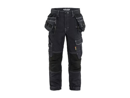 5225 Dětské řemeslnické kalhoty ze strečového materiálu X1900 (Veľkosť 98/104)