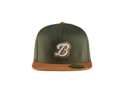 9232 Kšiltovka s plochým kšiltem (Farba Rezavá/noc v lese)