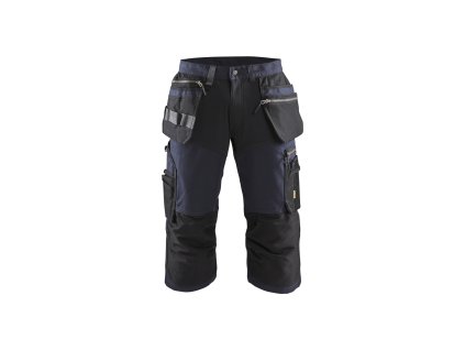 1597 Stretchy pirate trousers (Farba Tmavá námornická modr/cerná, Veľkosť C46)