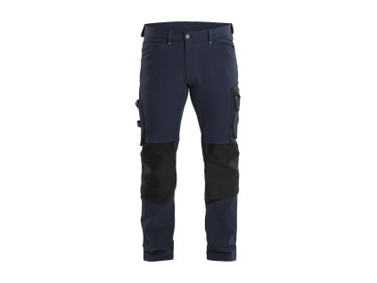 1989 REMESLNICKÉ KALHOTY X1900 STRECOVÉ VE 4 SMERECH (Farba Tmavá námornická modr/cerná, Veľkosť C44)