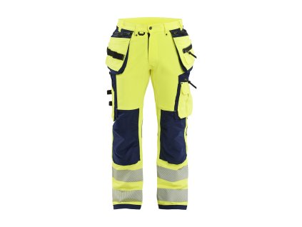 1997 Výstražné kalhoty strečové ve 4-směrech (Farba Žlutá/námornická modr, Veľkosť C44)